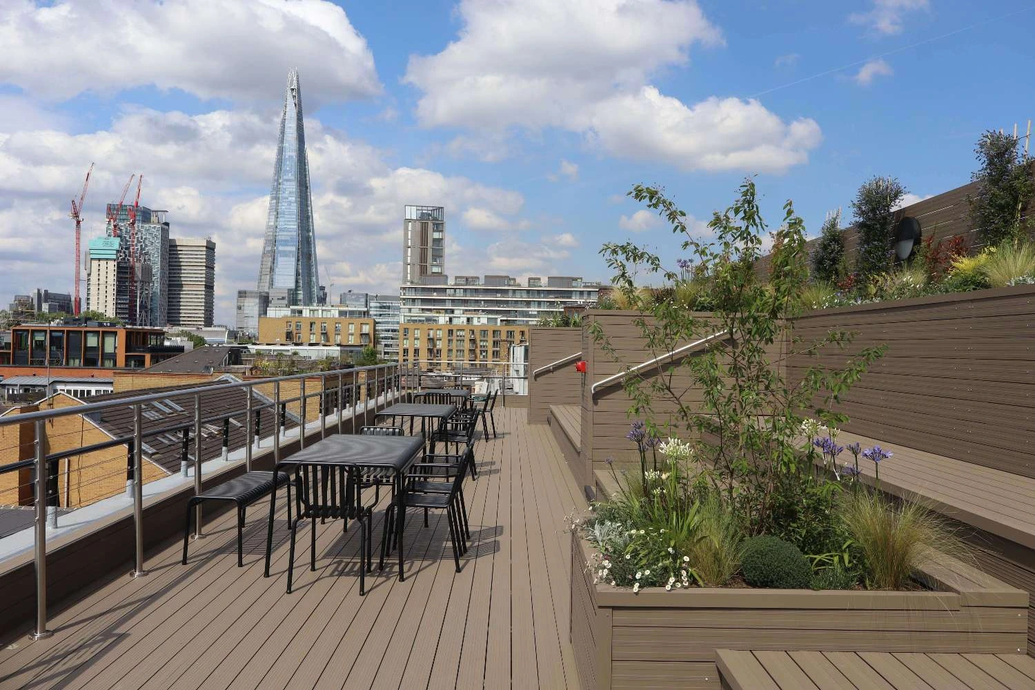 India House roof terrace, City of London